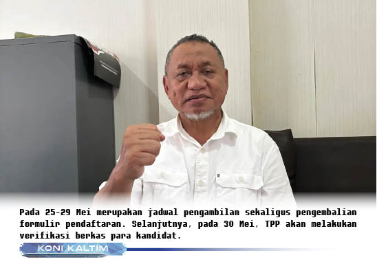 pendaftaran-bakal-calon-ketua-koni-kaltim-dibuka-25-mei-2026-ini-syarat-dan-jadwal-lengkapnya